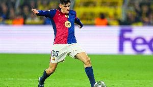 每体：杰拉德-马丁不愿在今夏离开巴萨，可能至少留队到明年1月